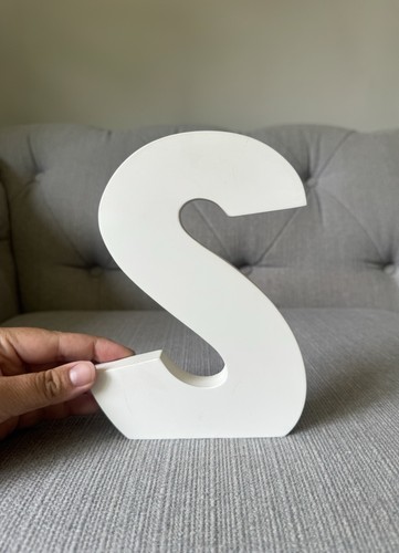 Splosh white wooden large