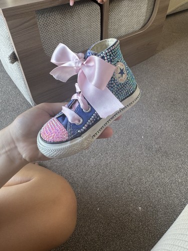 Custom bling converse all star - custom,