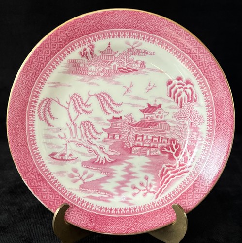 Antique copeland pink willow - antique,