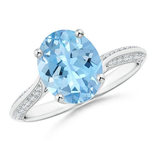 Angara oval aquamarine - 2.42,