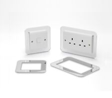 Double Single Socket Switch Surround / Finger Plate Light Switch / Plug Surround
