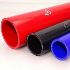 Straight Reinforced Silicone Hose Coolant Water Boost Inlet Pipes - 500mm piece