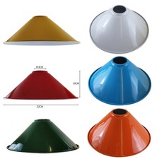 Retro Metal Pendant Light Shade, Vintage Industrial Cone Lampshade Easy Fiting