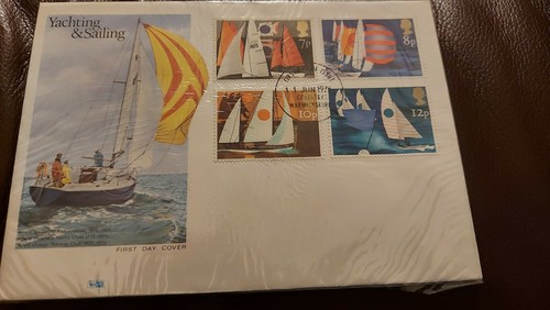 1975 yachting sailing fdc - sailing,