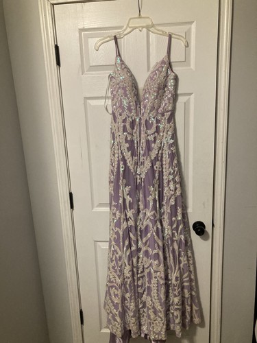 Jovani purple prom dress size - purple,