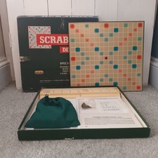 Vintage Scrabble Deluxe Built