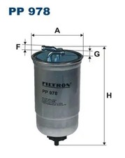 Fuel filter In-Line Filter PP