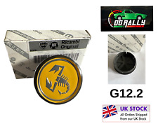 Abarth 500 Tributo Ferrari Alloy Wheel Centre Cap Yellow New & Genuine- 51892002