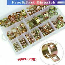 100X Spring Hose Clips/Clamps