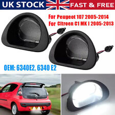 2x LED Licence Number Plate