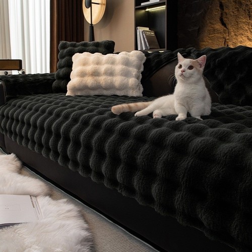 Thick faux fur - thick,