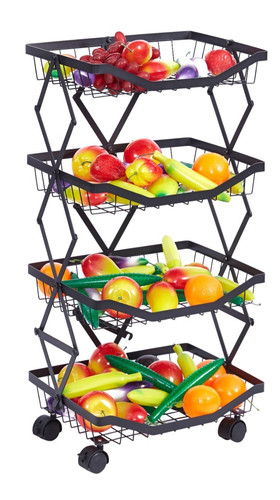Tier folding rolling fruit - folding,