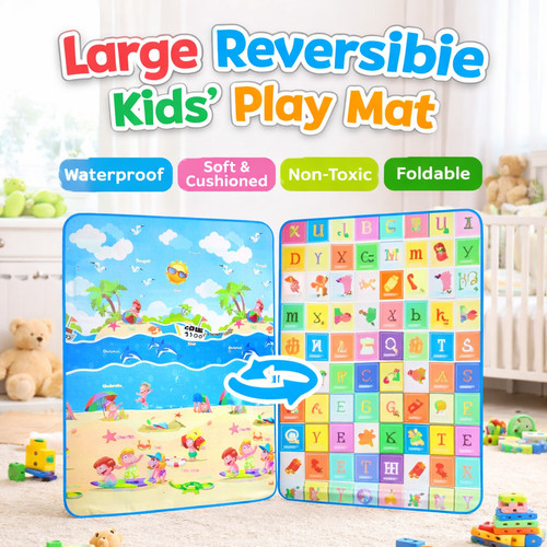 Extra large baby play mat - large,