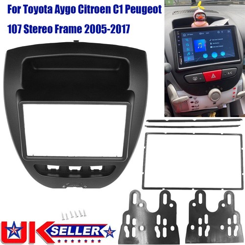 Din radio fascia for toyota - 2,