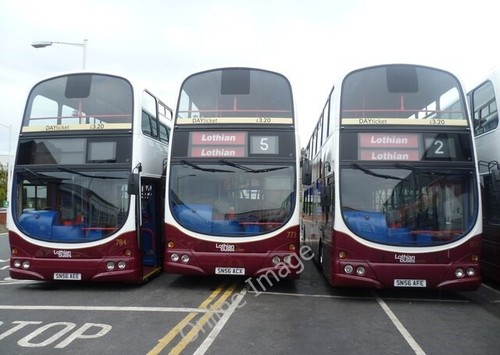 Photo 6x4 lothian buses - photo,