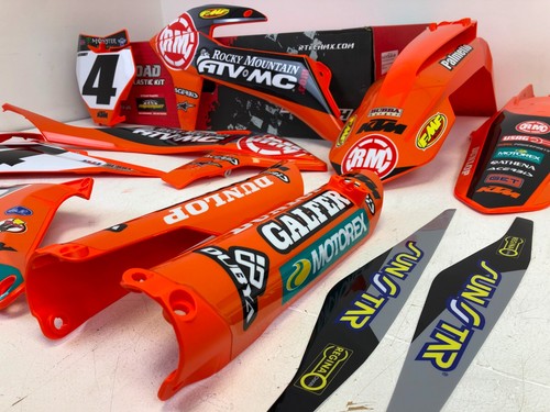 Graphics plastics kit ktm - &,