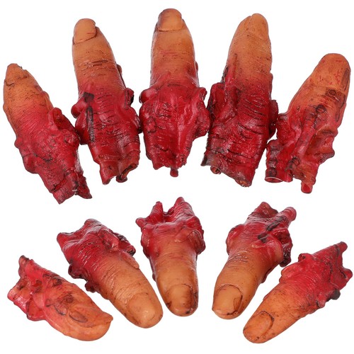 10pcs realistic fake fingers - 10pcs,