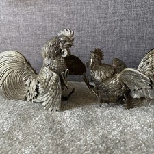 Vintage Pair Of Silver Plated