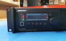 Bose PowerMatch PM8250N Configurable Professional Power Amplifier. FAULTY.