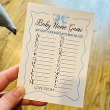 Baby shower game - baby,