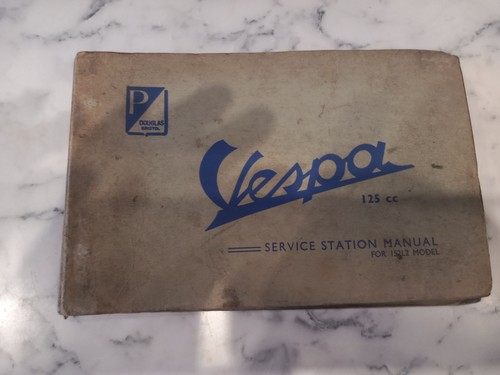 Vespa service station manual - service,