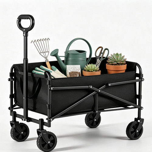 Heavy duty folding wagon cart - heavy,