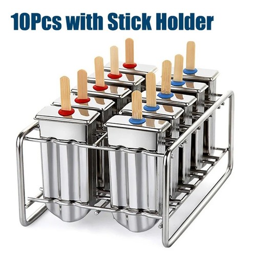 Stainless steel popsicle - steel, mold