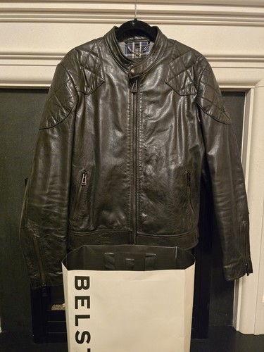Belstaff outlaw leather jacket - belstaff,