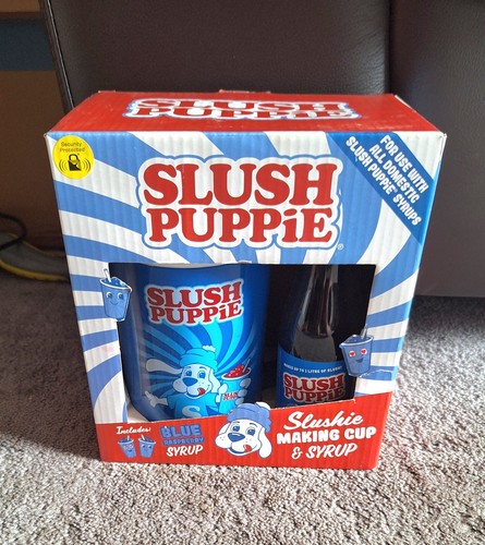 Slush puppie making - puppie, and