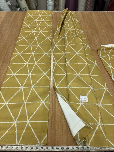 Static caravan curtains ocre - curtains,