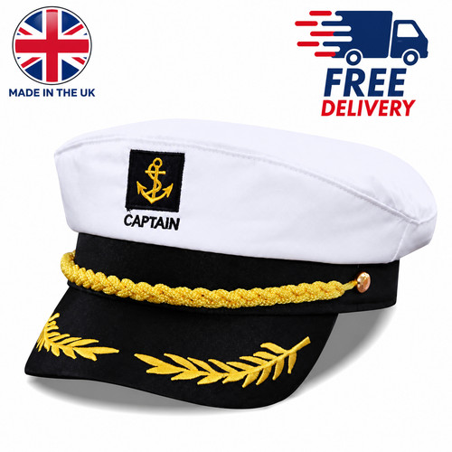 Navy captain hat - captain,