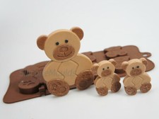 4+1 Teddy Bear Silicone