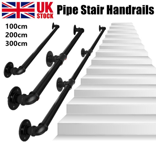Industrial pipe stair - stair, handrail