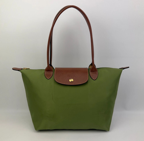 Longchamp tote handbag - longchamp, handbag-green