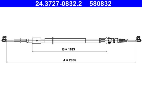 For ate 3727 0832 brake - for,