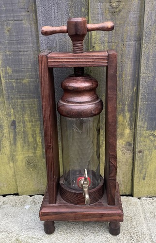 Vtg wine alcohol - /, dispenser