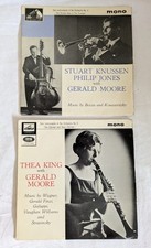 Solo Instruments Of The Orchestra 4 & 9 Vinyl 45 EP Double Bass Trumpet Clarinet