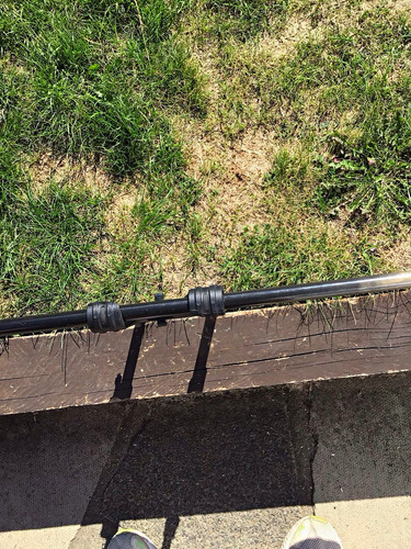 Black adjustable metal - metal, landing