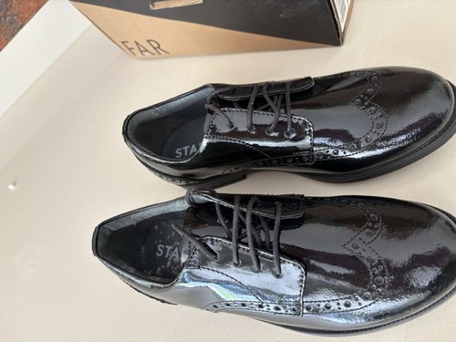 Startrite girls black patent - girls,