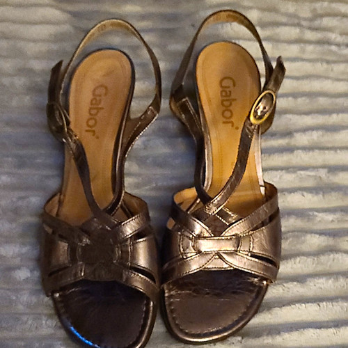 Gabor women bronze leather - women’s,