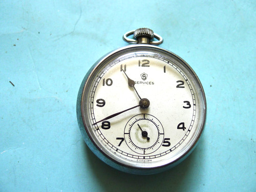 Services white dialed pocket - white,