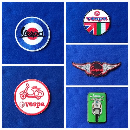 Set five vespa scooter - set,