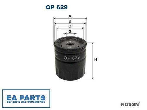 Oil filter for - filter, courier