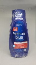 Selsun Blue Maximum Strength Anti Dandruff Dermatitis Shampoo 11oz 