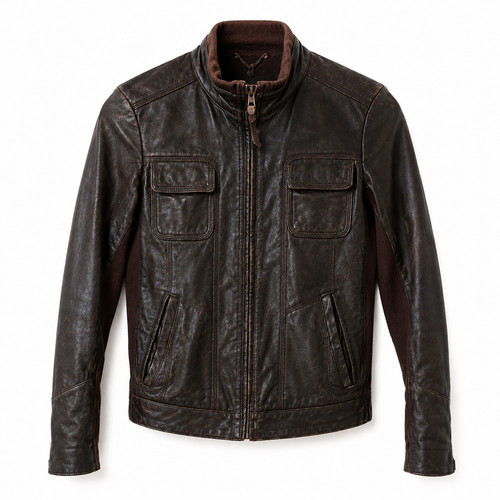 Mng genuine leather - mng, jacket