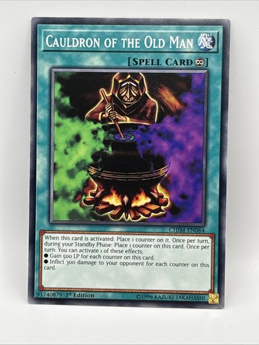 Cauldron the old - of, man