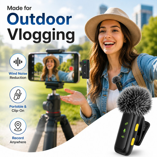 Wireless lavalier microphone - wireless,