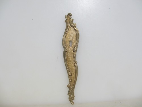 Vintage brass finger plate - vintage,