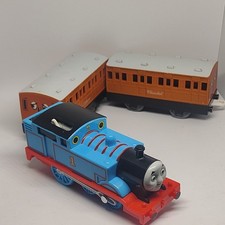 Tomy Trackmaster Thomas With Annie & Clarabel Tested and Working 2009 Motorised