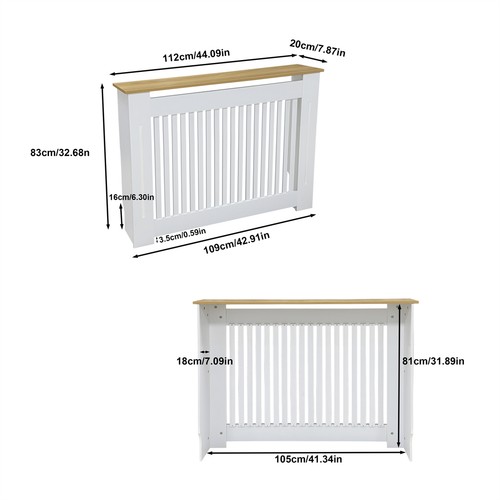 Extra tall radiator cover - extra,